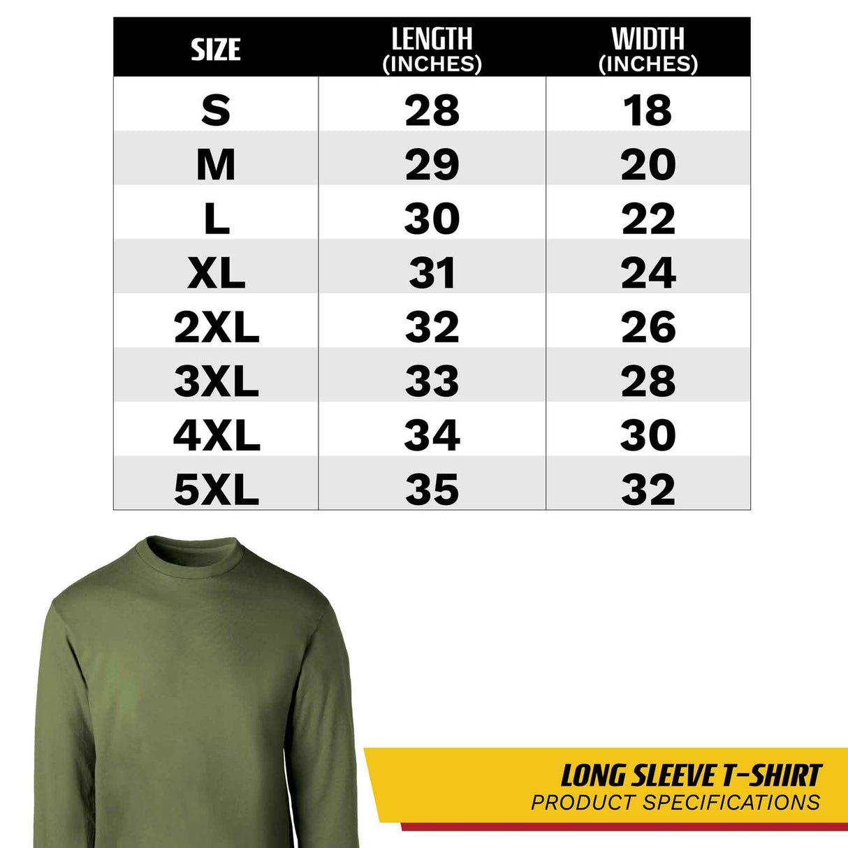 Vet Bod Long Sleeve T-Shirt- OD Green - SGT GRIT