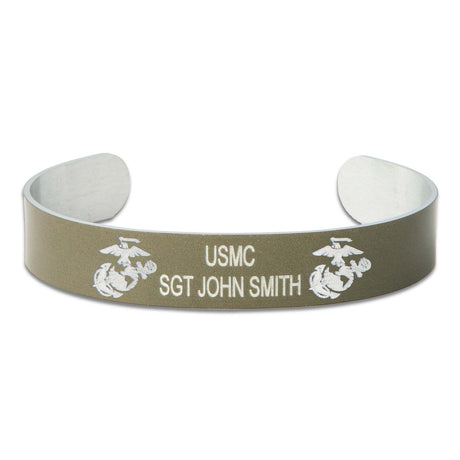 Personalized USMC Memorial Bracelet - SGT GRIT