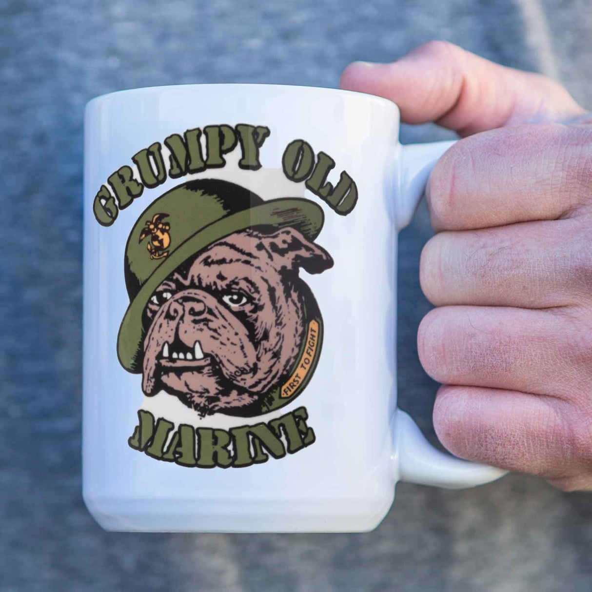 Grumpy Old Marine Mug - SGT GRIT