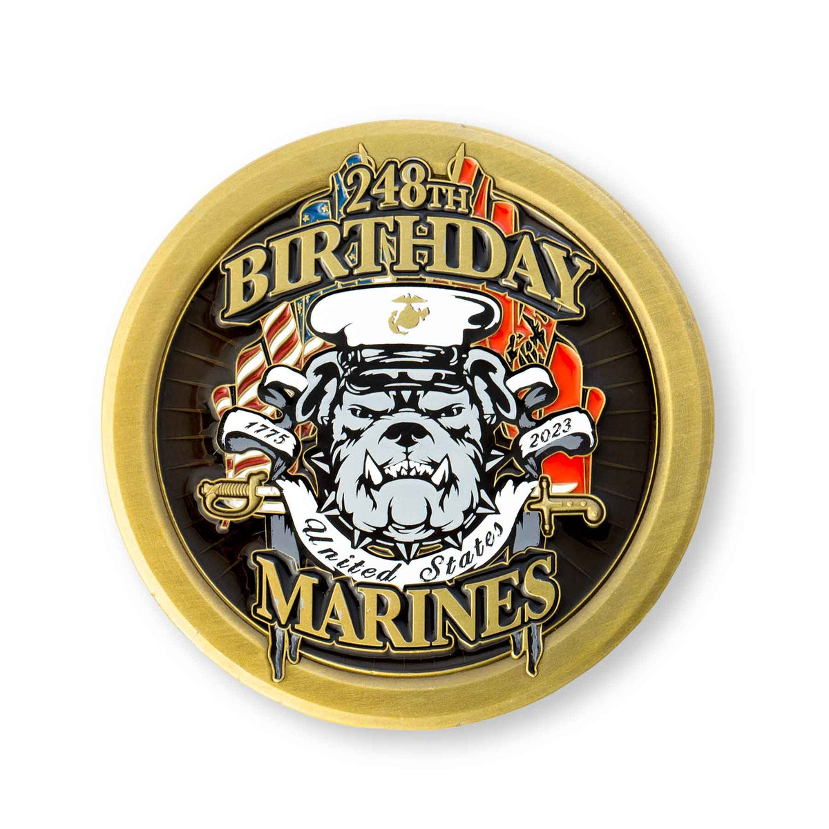 Marine Corps 248th Birthday Challenge Coin — SGT GRIT