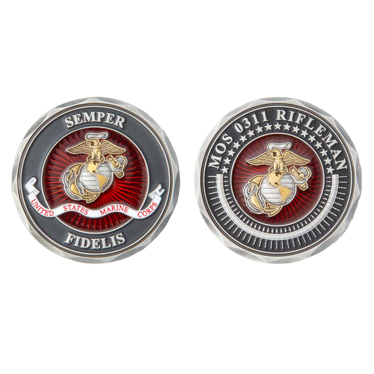 USMC Rifleman Challenge Coin - SGT GRIT