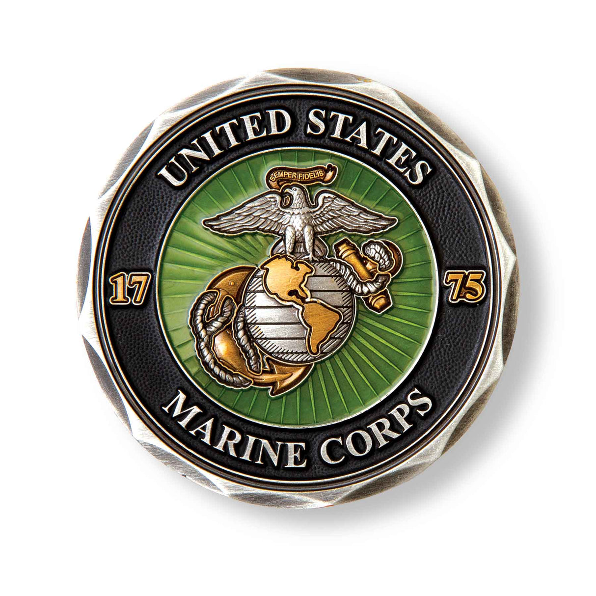 USMC German Shepherd Challenge Coin - SGT GRIT