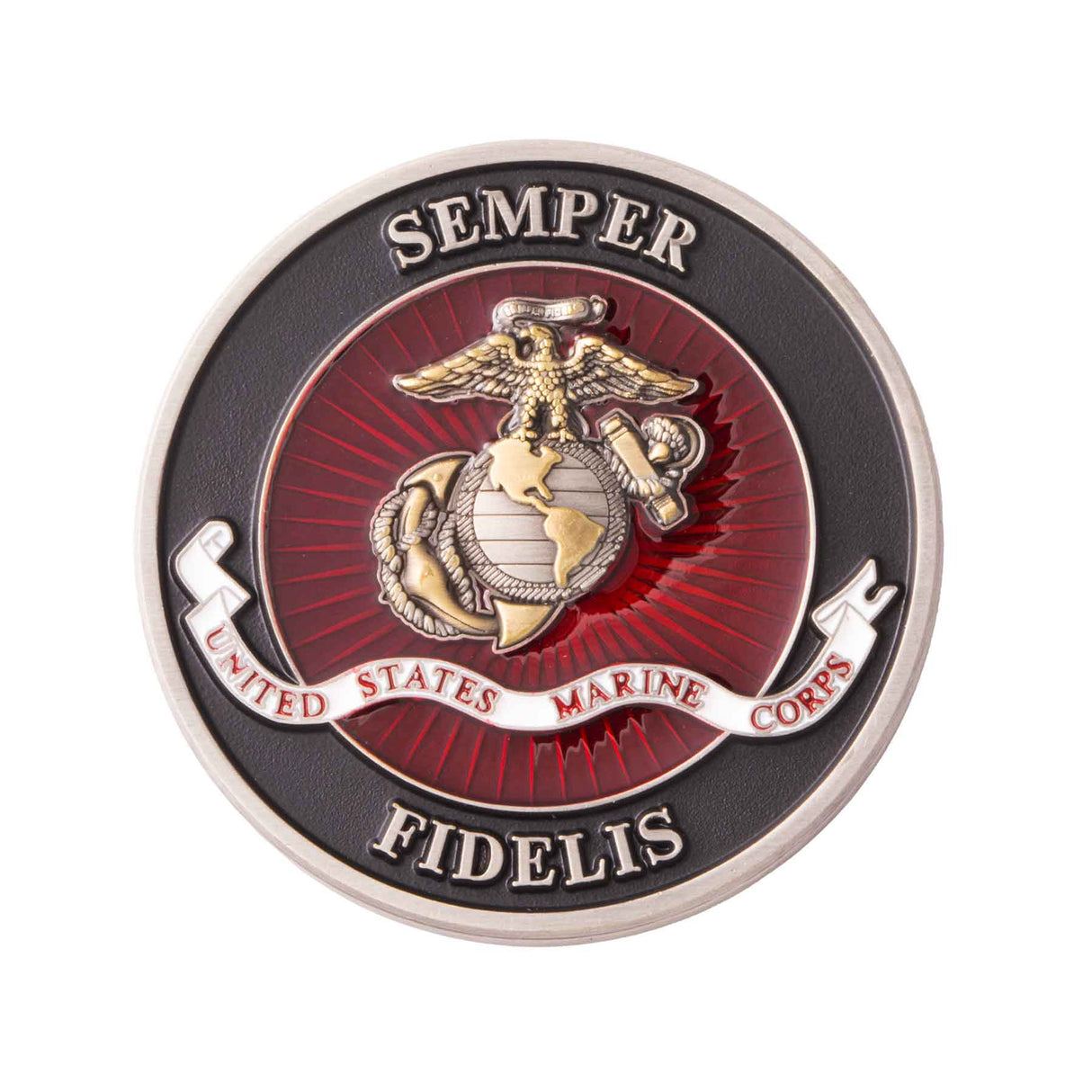 USMC Flag Customizable Coin - SGT GRIT