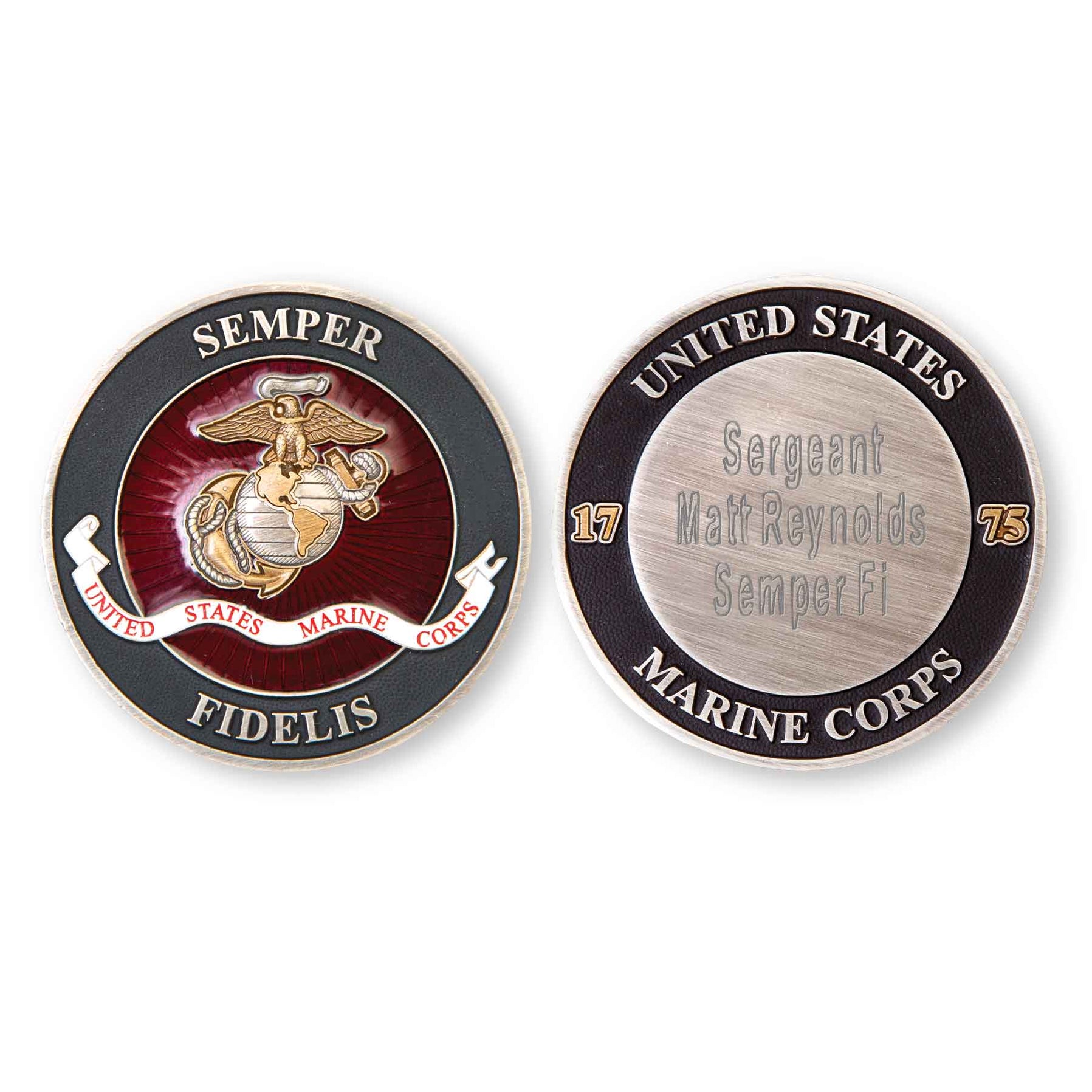 Officially Licensed USMC Coins — SGT GRIT