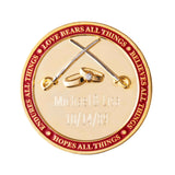 USMC Marine Wedding Engravable Coin - SGT GRIT