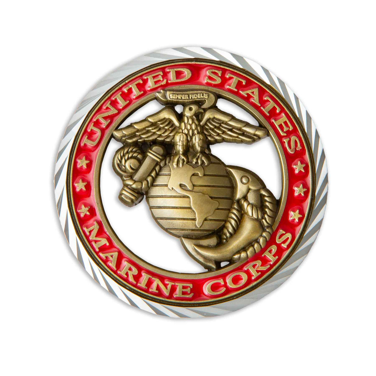 USMC Core Values Challenge Coin - SGT GRIT