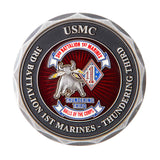 3rd Battalion 1st Marines  Challenge Coin - SGT GRIT