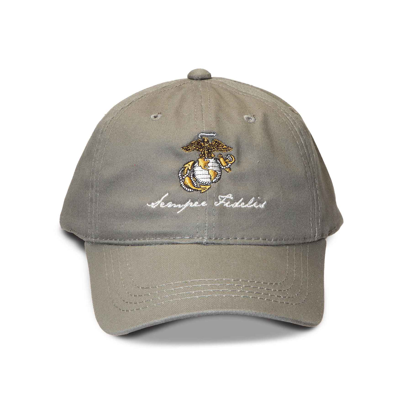 Eagle, Globe, and Anchor Semper Fidelis Hat- Personalized — SGT GRIT