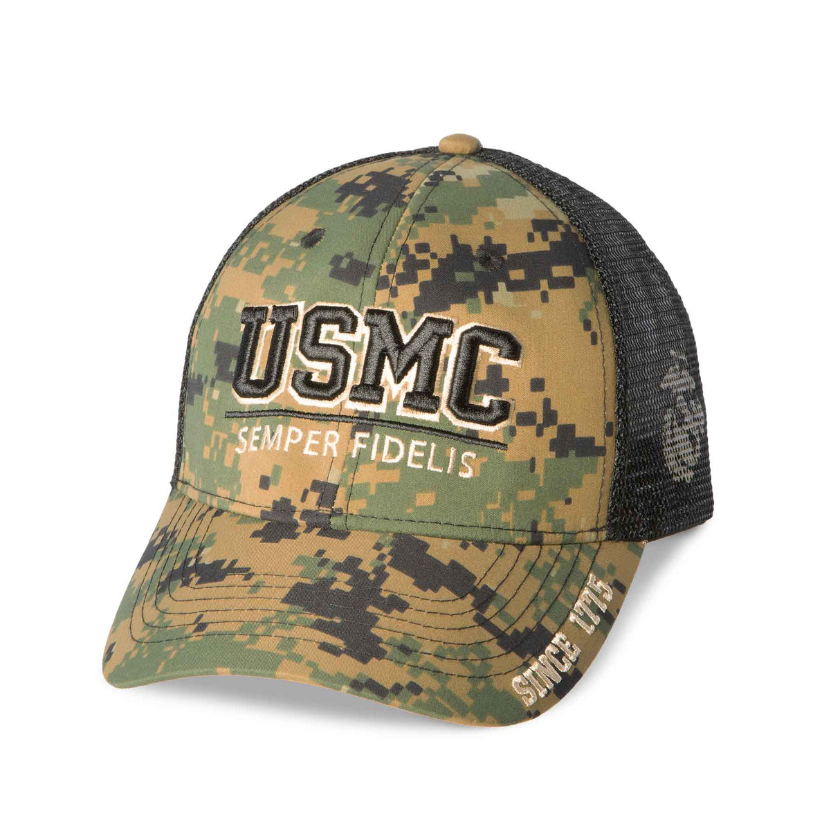 USMC MARPAT Camo Trucker Hat - SGT GRIT