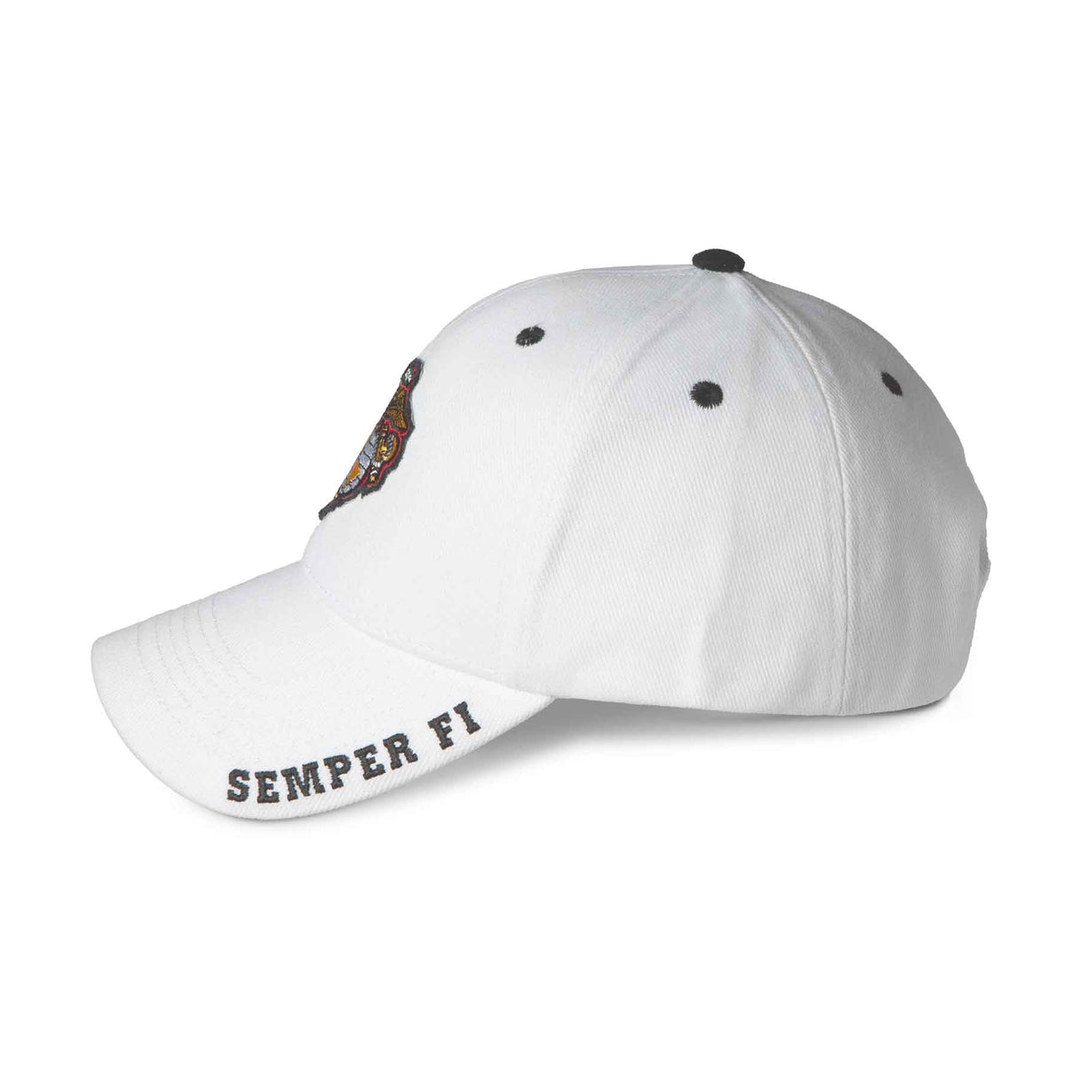 USMC Veteran Choose Your Rank Hat - White - SGT GRIT