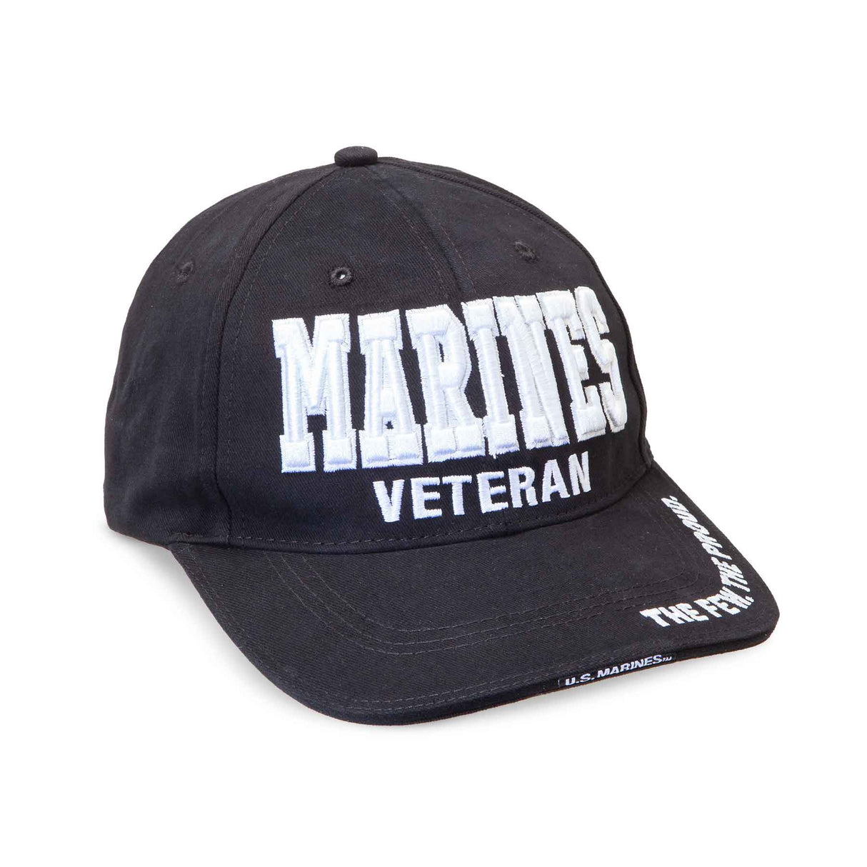 Marines Veteran Hat-Personalized- Black - SGT GRIT