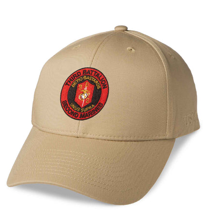 3rd Battalion 2nd Marines Embroidered Cover - SGT GRIT