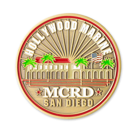 MCRD San Diego Challenge Coin - SGT GRIT