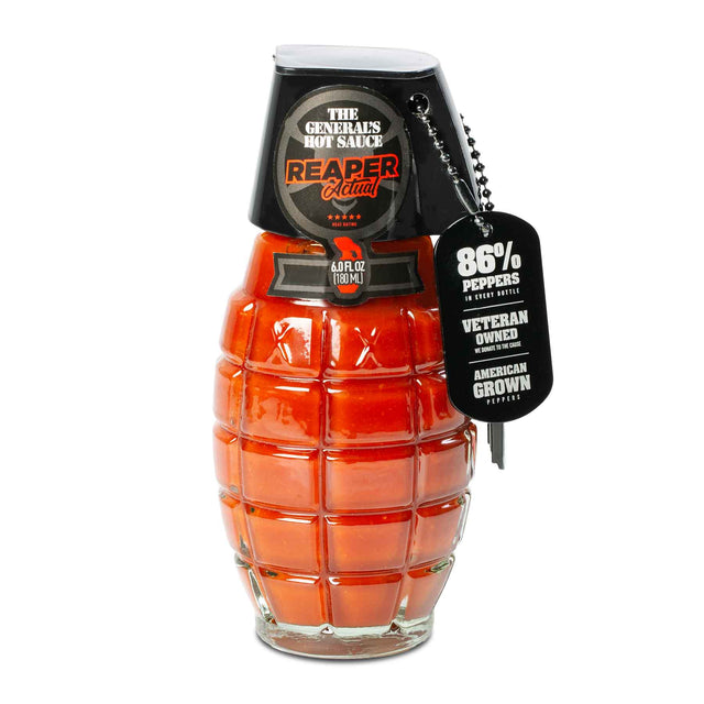 The General's Reaper Actual Hot Sauce Grenade - SGT GRIT