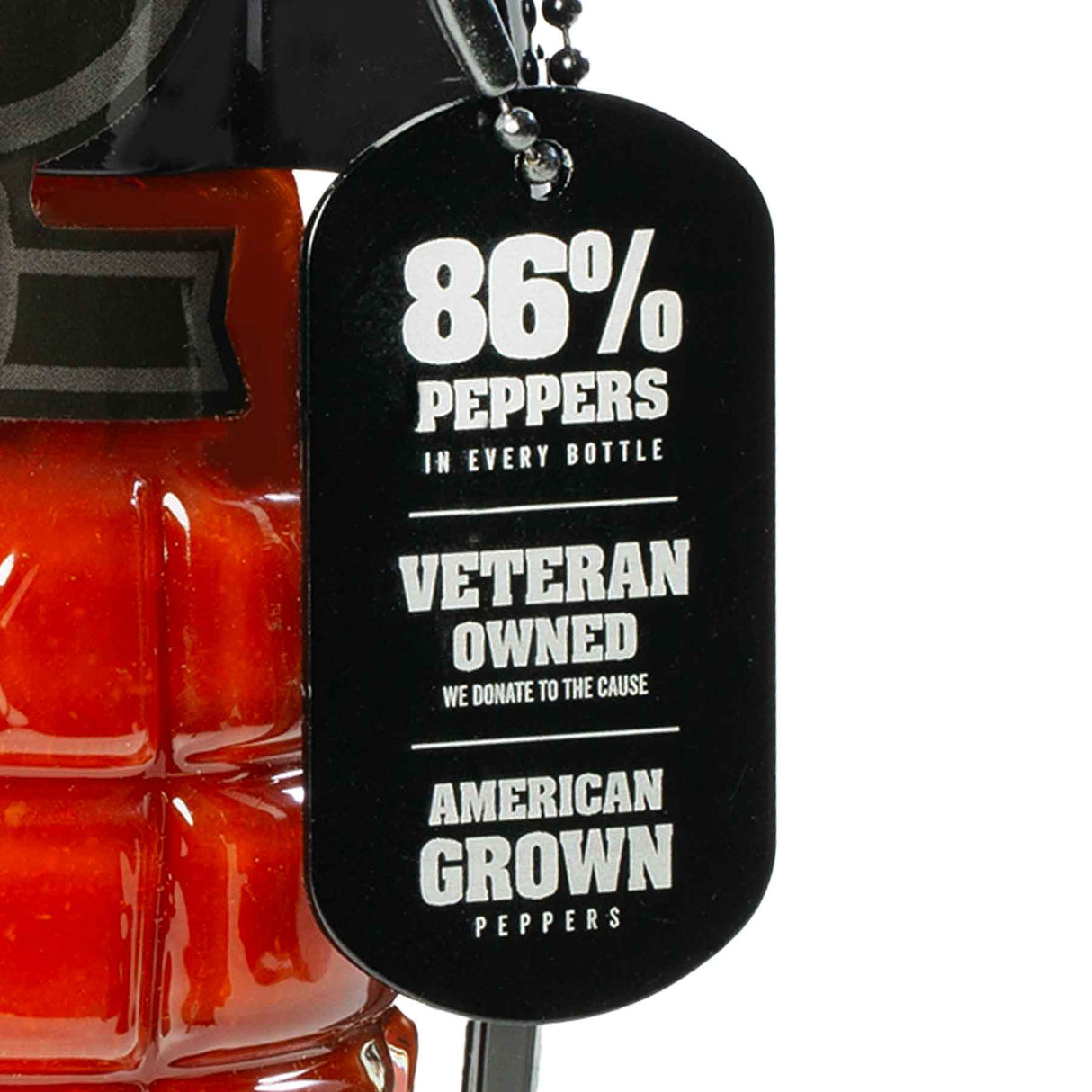 The General's Reaper Actual Hot Sauce Grenade - SGT GRIT