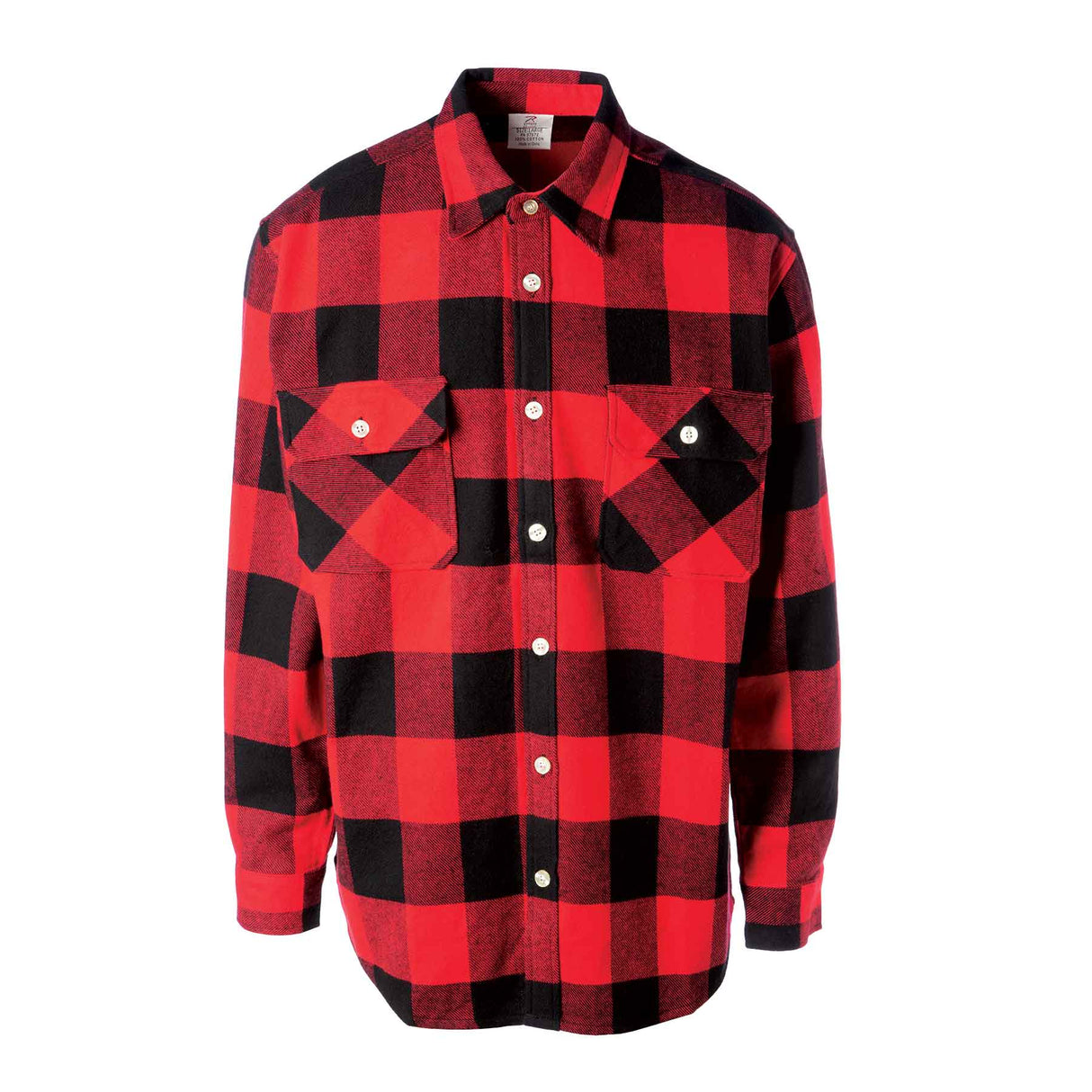 Extra Heavyweight Flannel Shirt- Red Plaid – SGT GRIT