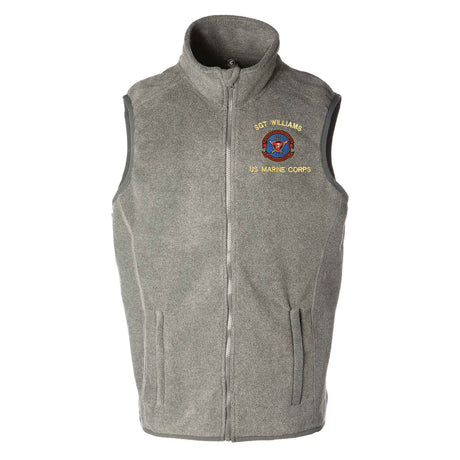 26th Marines Expeditionary Embroidered Fleece Vest - SGT GRIT