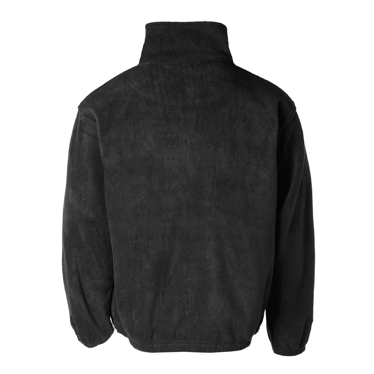 Marine Corps MOS Embroidered Fleece Full Zip - Black with Gray - SGT GRIT