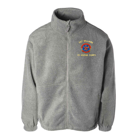 22nd MEU Fleet Marine Force Embroidered Fleece Full Zip - SGT GRIT