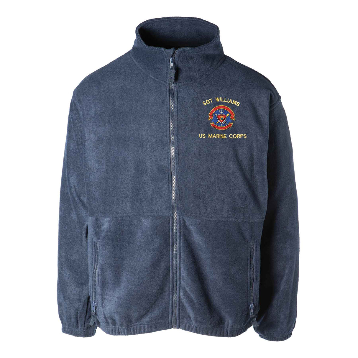 22nd MEU Fleet Marine Force Embroidered Fleece Full Zip - SGT GRIT