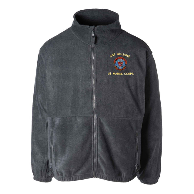 24th MEU Fleet Marine Force Embroidered Fleece Full Zip - SGT GRIT