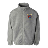 26th Marines Expeditionary Embroidered Fleece Full Zip - SGT GRIT