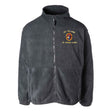 2nd Battalion 6th Marines Embroidered Fleece Full Zip - SGT GRIT