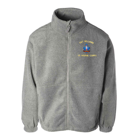 1st Recon Battalion Embroidered Fleece Full Zip - SGT GRIT