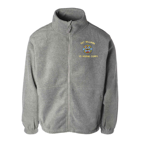 2D Anglico FMF Embroidered Fleece Full Zip - SGT GRIT