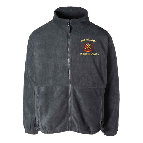 HMX 1 Embroidered Fleece Full Zip - SGT GRIT