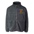 Quantico Virginia Embroidered Fleece Full Zip - SGT GRIT