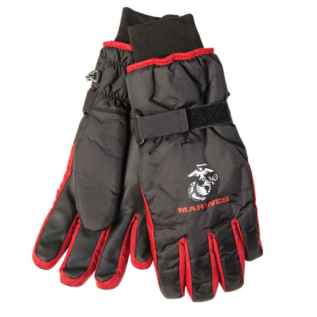 USMC Eagle, Globe, and Anchor Ski Gloves - SGT GRIT