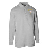 Marine Corps MOS Embroidered Long Sleeve Golf Shirt - SGT GRIT