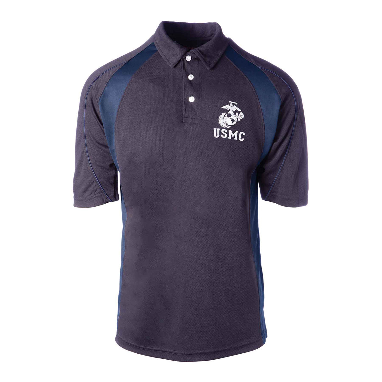 EGA USMC Performance Polo – Navy - SGT GRIT