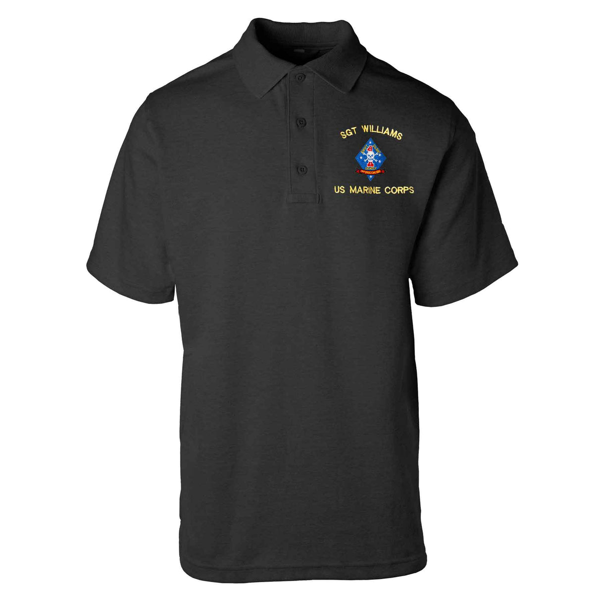 1st Recon Battalion Embroidered Tru-Spec Golf Shirt - SGT GRIT