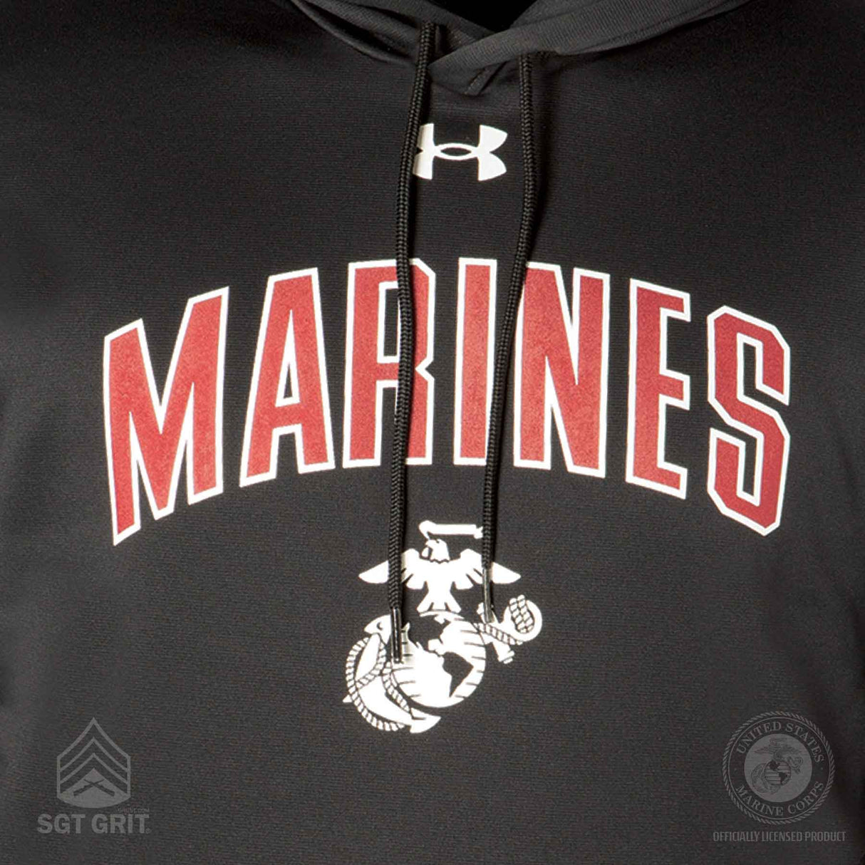 Under Armour Marines Fleece Hoodie - SGT GRIT