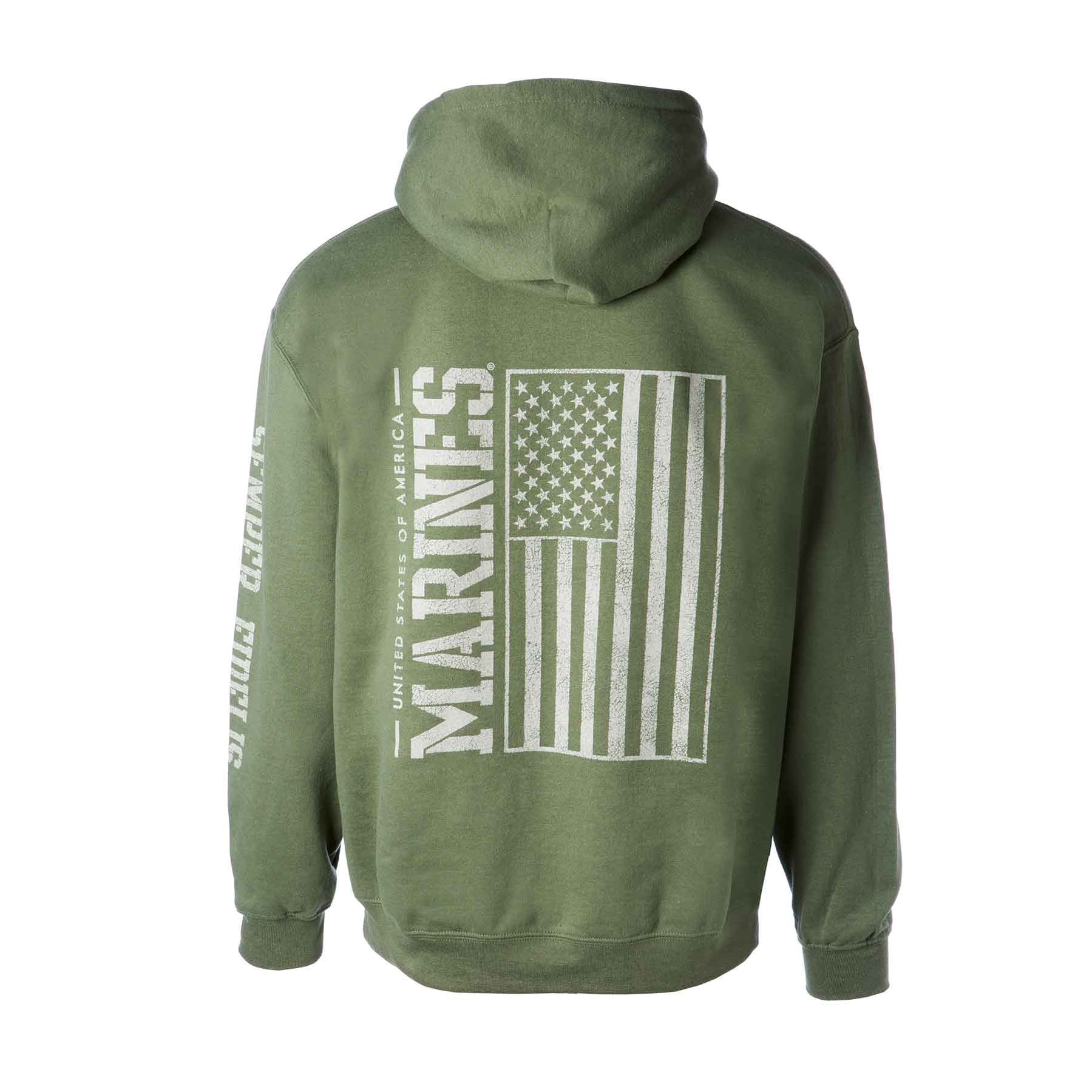 Semper Fidelis Flag Hoodie — SGT GRIT