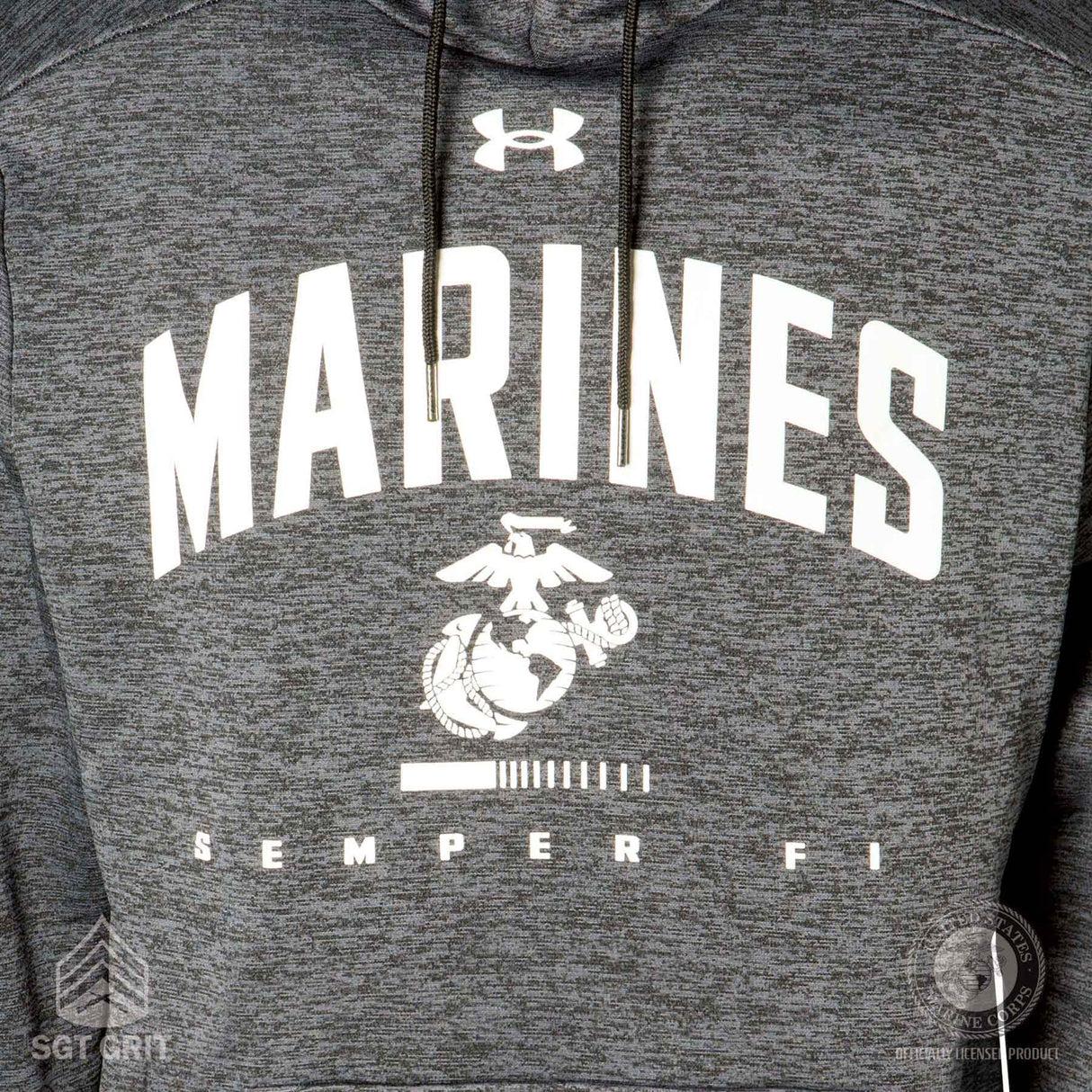 UA Marines Semper Fi Fleece Hoodie - SGT GRIT