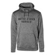 Under Armour USMC Embroidered Armour Fleece Hoodie- Black - SGT GRIT