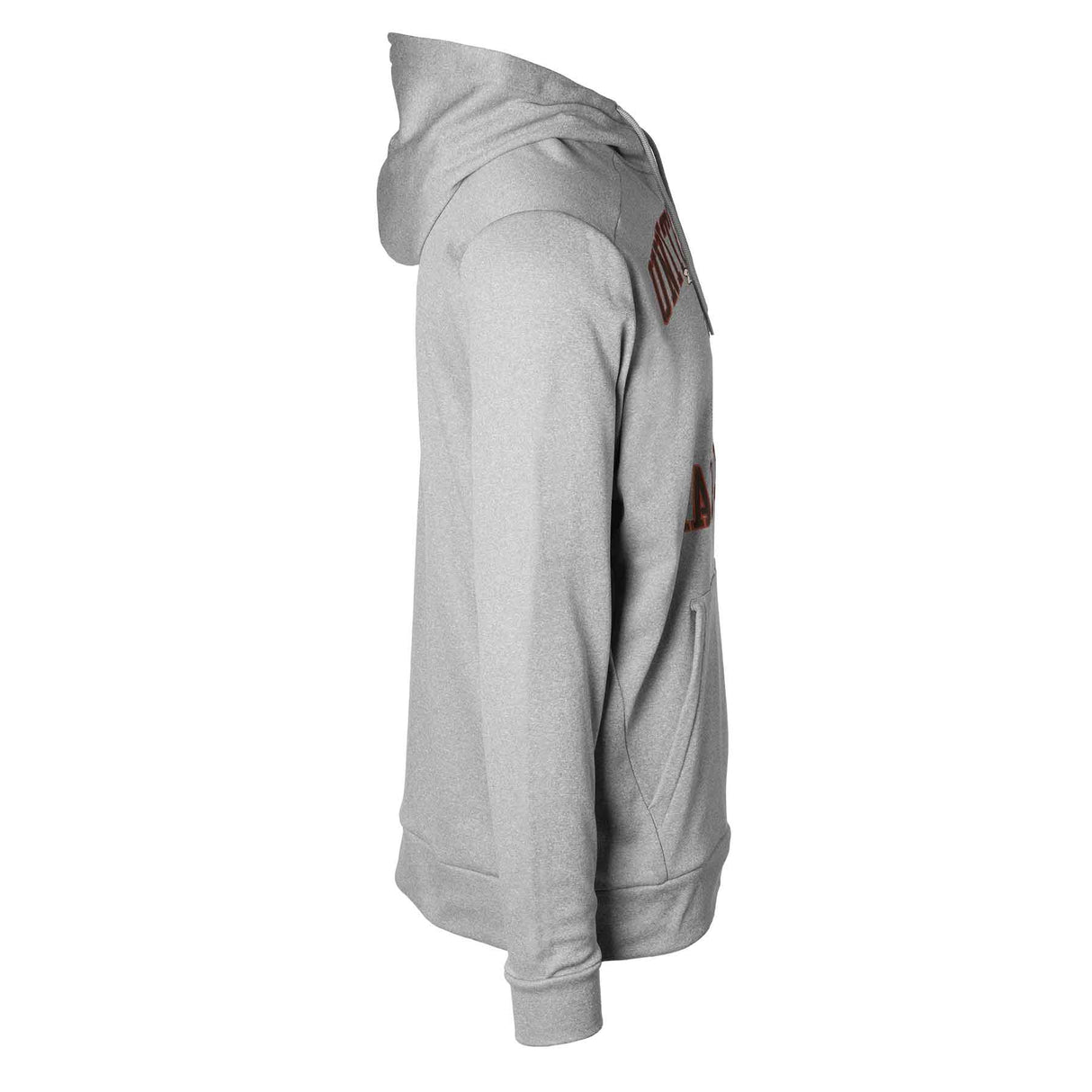 Under Armour USMC Embroidered Armour Fleece Hoodie- Gray - SGT GRIT