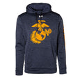 Under Armour USMC Embroidered Armour Fleece Hoodie- Navy - SGT GRIT