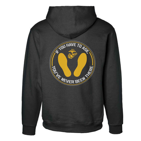 USMC Yellow Footprints Hoodie - SGT GRIT