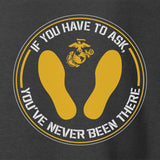 Marines Yellow Footprints Hoodie - SGT GRIT