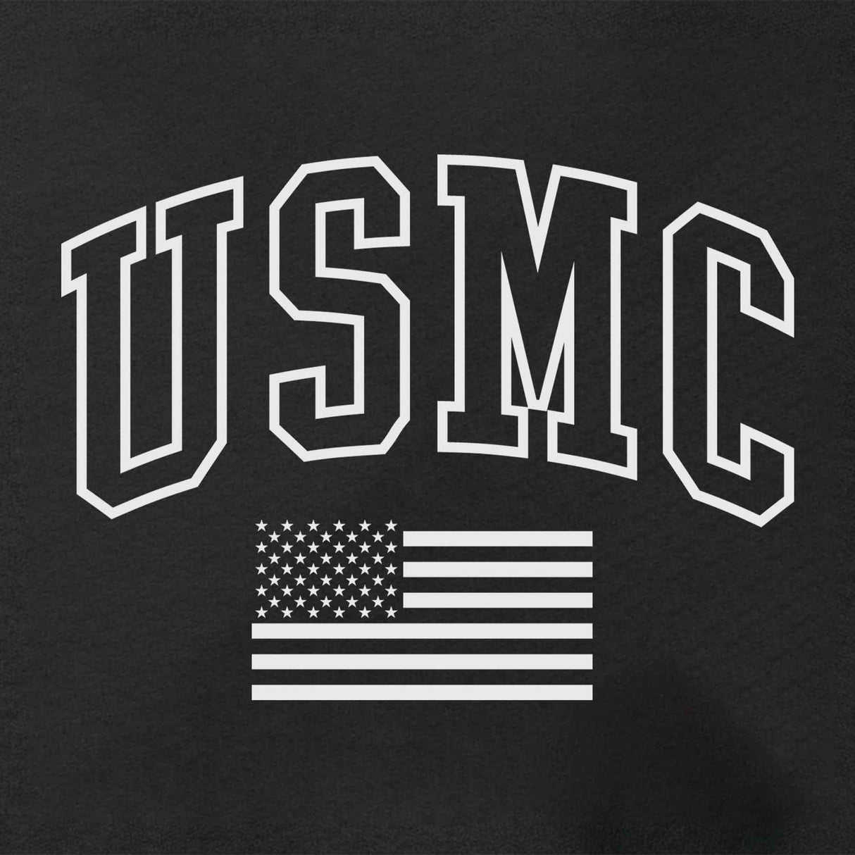 USMC USA Flag Full-Zip Hoodie - SGT GRIT