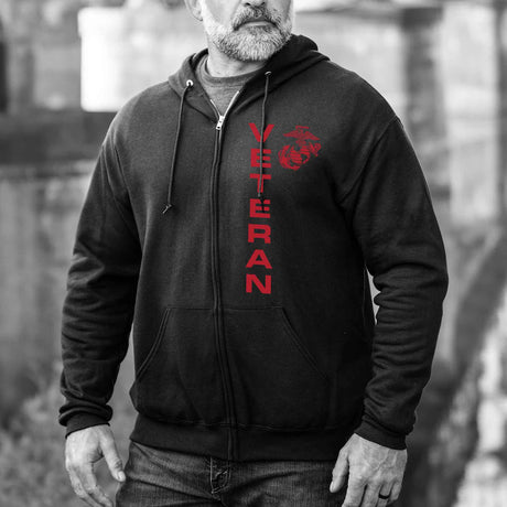 EGA Veteran Full-Zip Hoodie - SGT GRIT