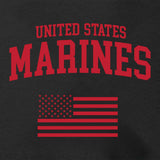 United States Marines USA Flag Full-Zip Hoodie - SGT GRIT