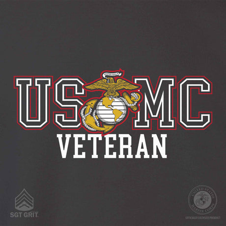 Bold USMC Veteran Hoodie - SGT GRIT