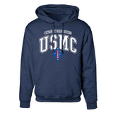 Vietnam 1st Marine Division Arched Hoodie - SGT GRIT