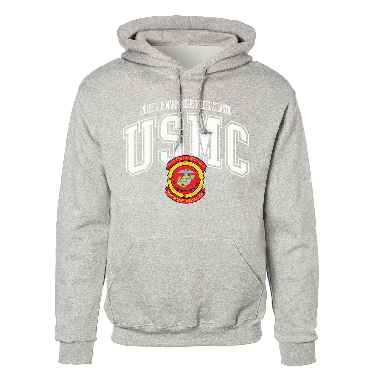 2nd FSSG US Marine Corps Arched Hoodie - SGT GRIT