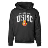 1st Battalion 2nd Marines Arched Hoodie - SGT GRIT